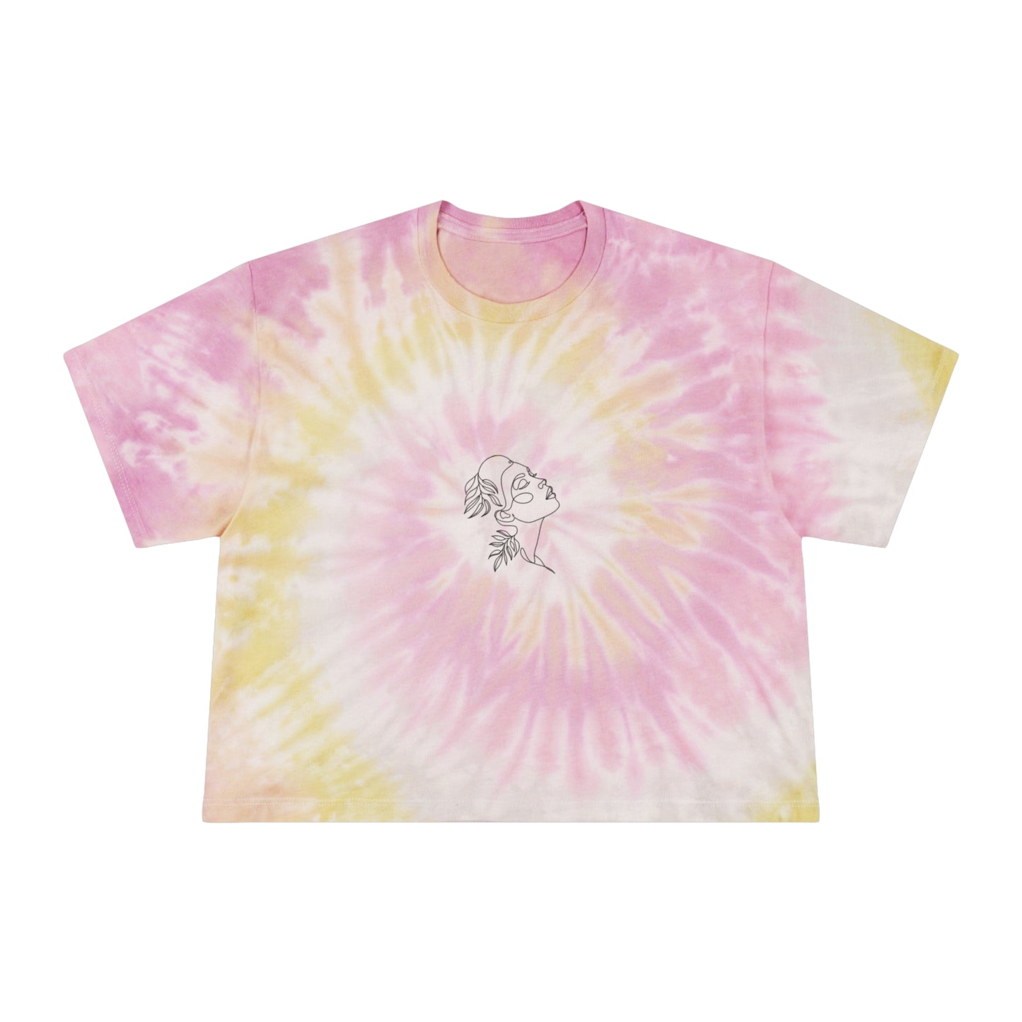 Women's Tie-Dye Crop Tee with Artistic Design - Perfect for Summer Festivals, Casual Outings, and Gift Giving, Roots of My Soil, [...]
