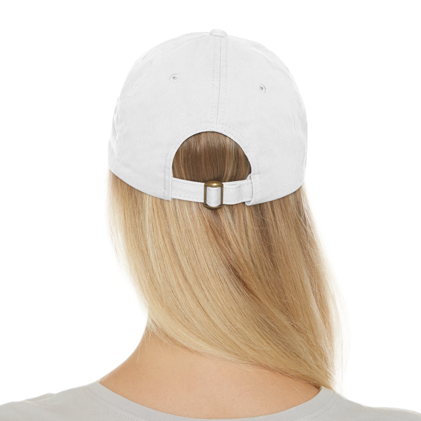 ROMS Logo Dad Hat with Leather Patch (Round)