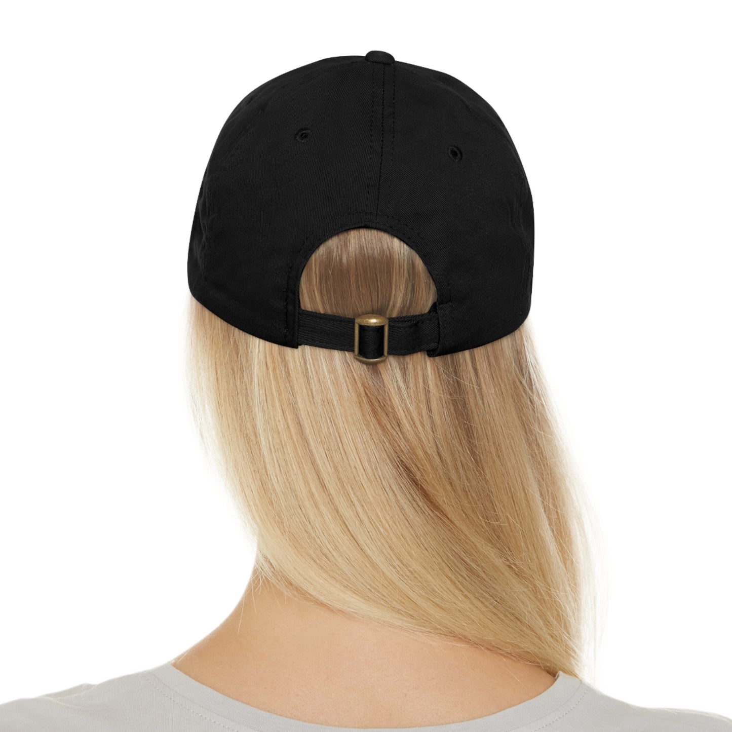 ROMS Logo Dad Hat with Leather Patch (Round)