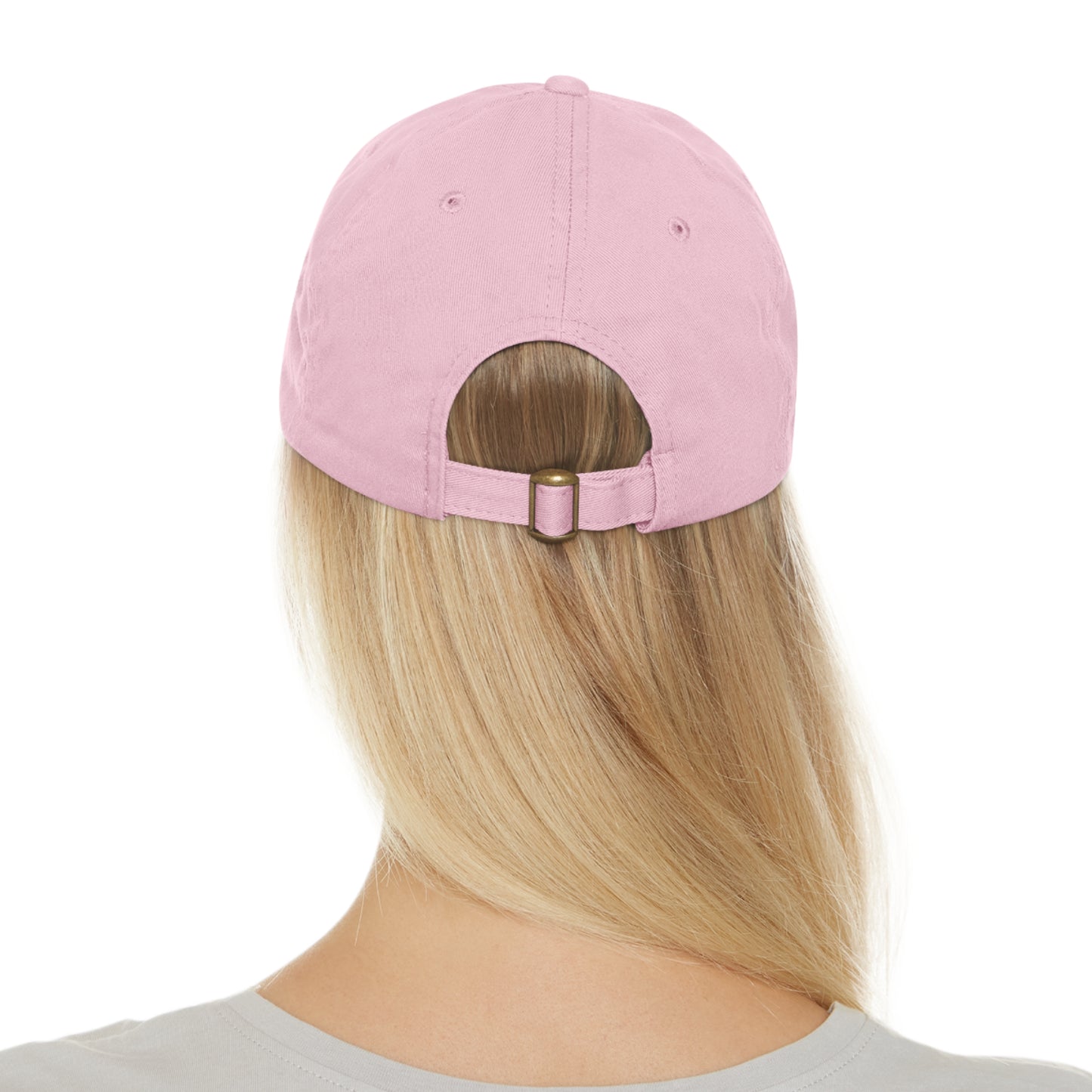 ROMS Logo Dad Hat with Leather Patch (Round)