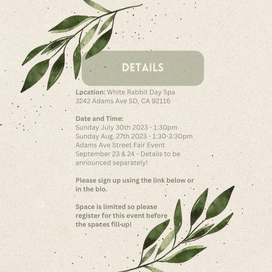 Repotting Class 8/27